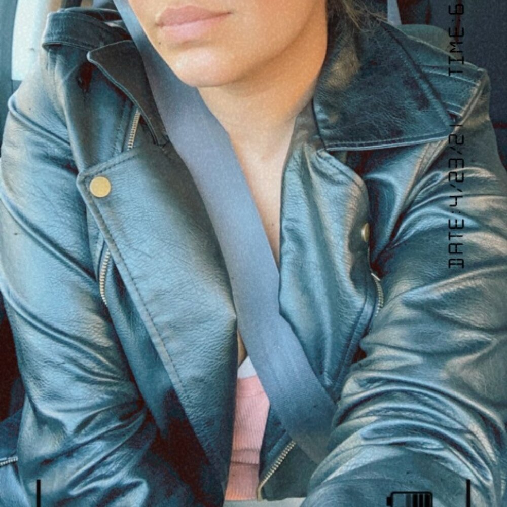 Universal thread leather jacket - Picture 3 of 4